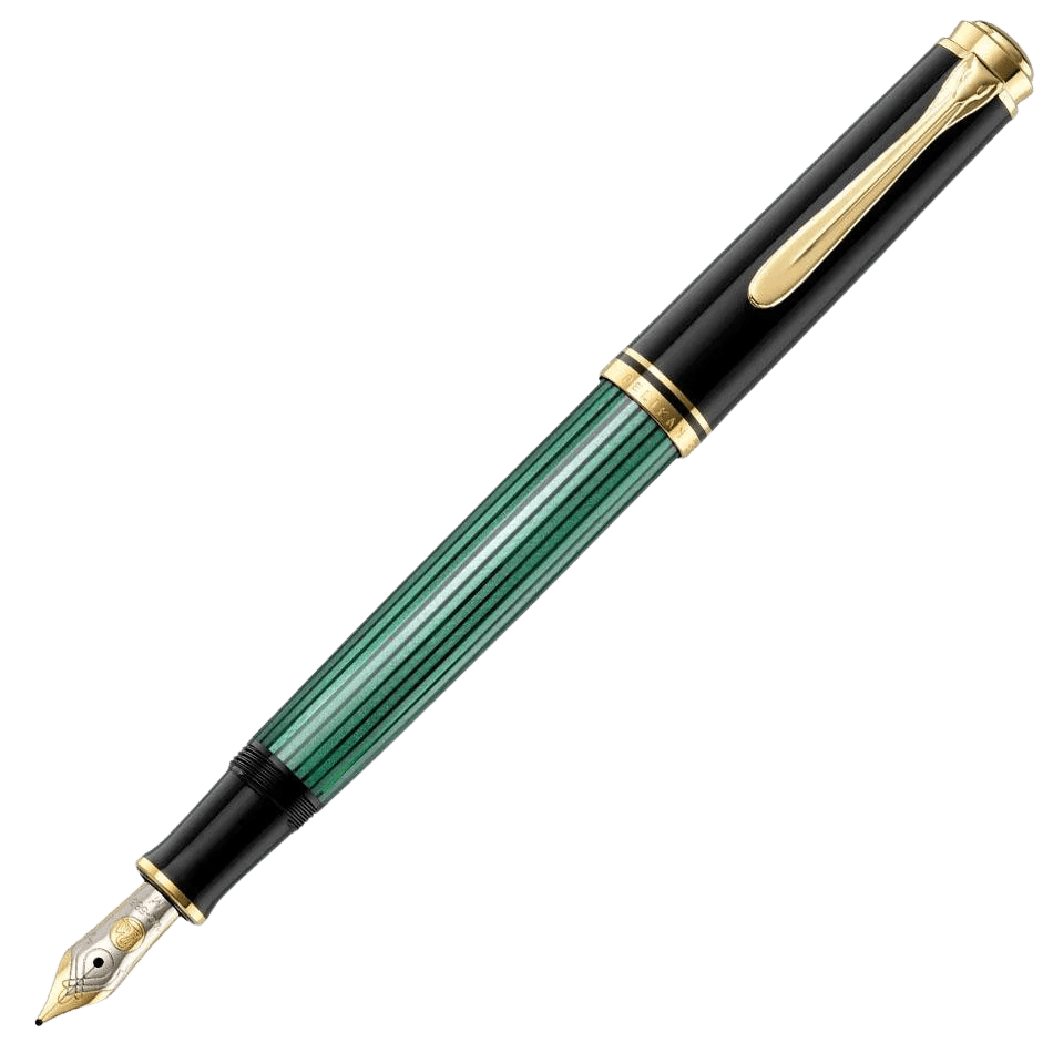 Pelikan - M400 Souverän - Black/Green – Montblanc Penro UK