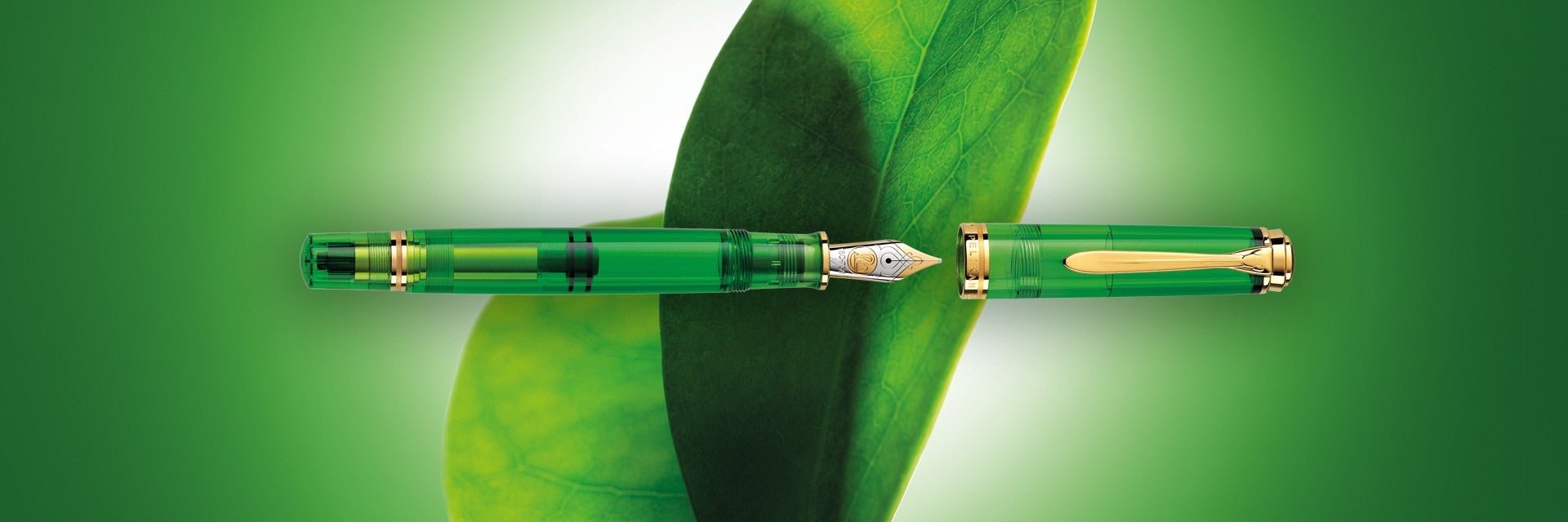 Pelikan - M800 Souverän Demonstrator Special Edition Green – Montblanc Penro UK