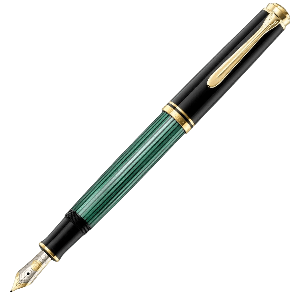 Pelikan - M600 Souverän - Black/Green – Montblanc Penro UK